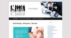 Desktop Screenshot of firmy.doba.pl