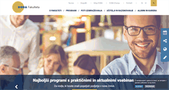 Desktop Screenshot of fakulteta.doba.si